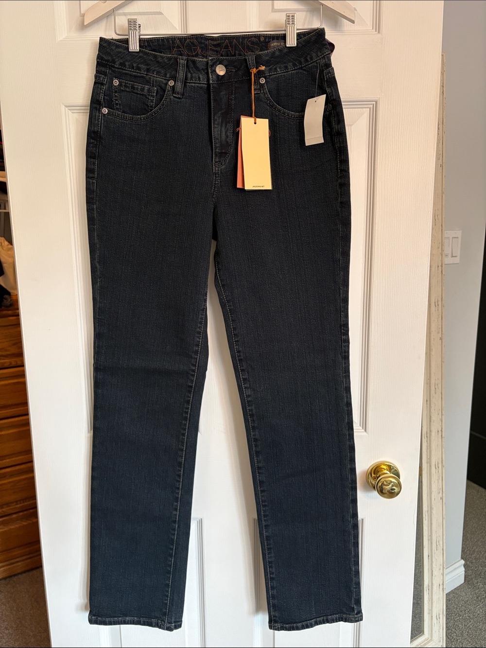NWT JAG Dark Indigo High Rise, Straight Leg Jeans